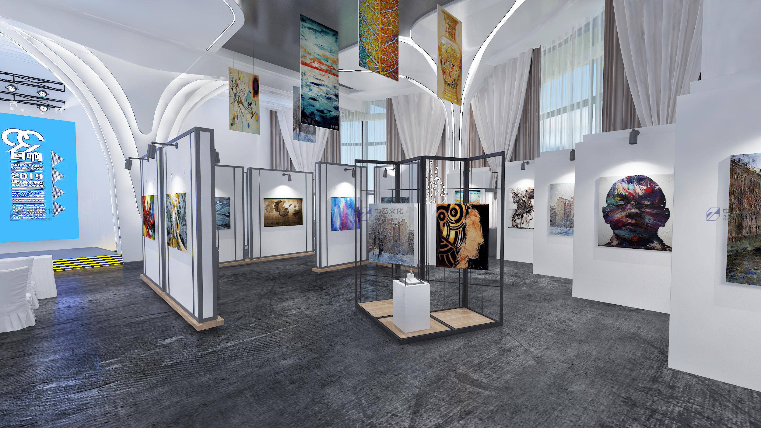 黄海学院艺术学院美术馆设计中岙文化的多媒体设计探索