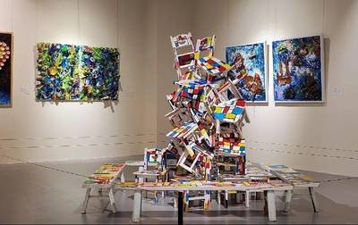 遇见·花开 重庆市合川区大南街幼儿园儿童艺术展开幕与多媒体设计探索